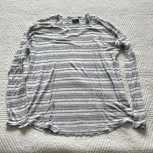 Publish Gray Long Sleeve Relaxed T-Shirt